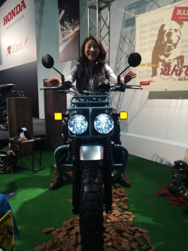 画像2: <大阪&東京MCS2015>ホンダはやっぱブルドッグ。 (福山理子)