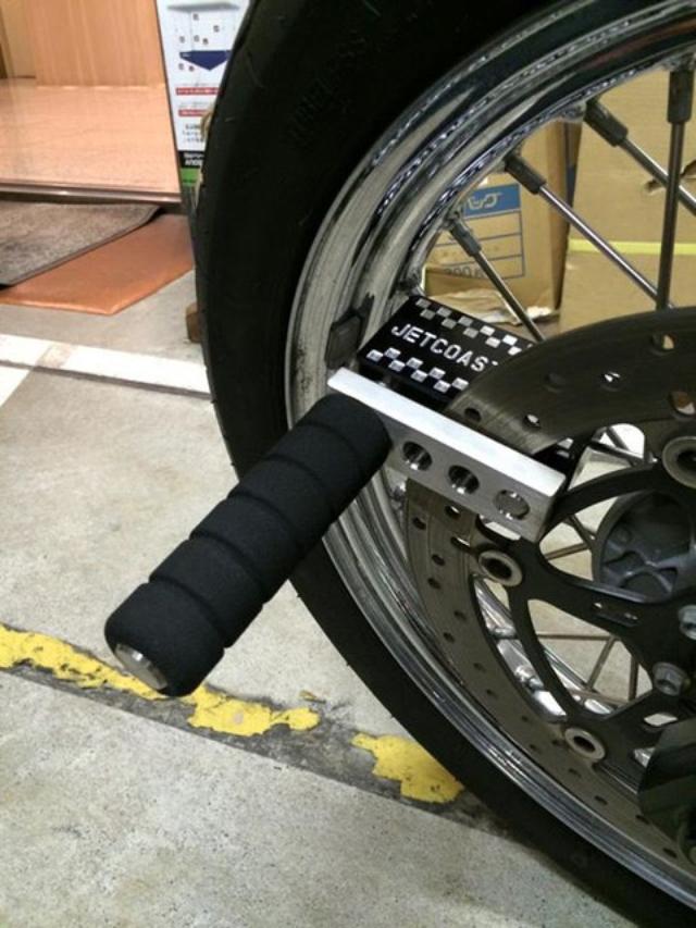 画像5: 超頑丈そうなバイクロックを頂きました!(福山理子)
