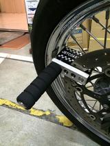 画像5: 超頑丈そうなバイクロックを頂きました!(福山理子)