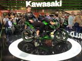 画像10: <理子のミラノショー散歩>カワサキブースも大盛況!