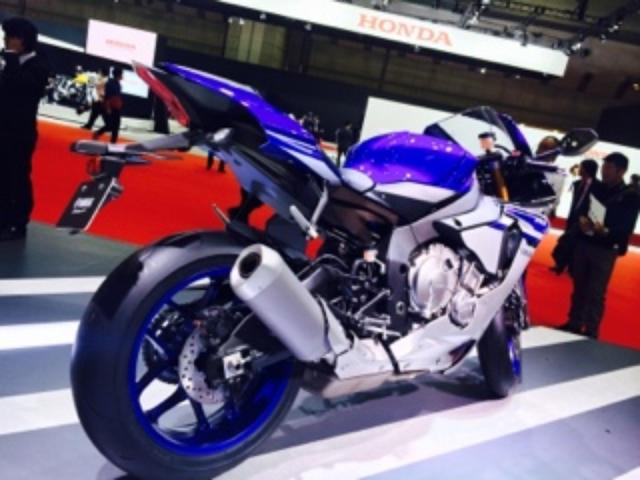 画像2: <理子のいまさらTMS2015> 青と白のヤマハブースに行ってきたよ(福山理子)