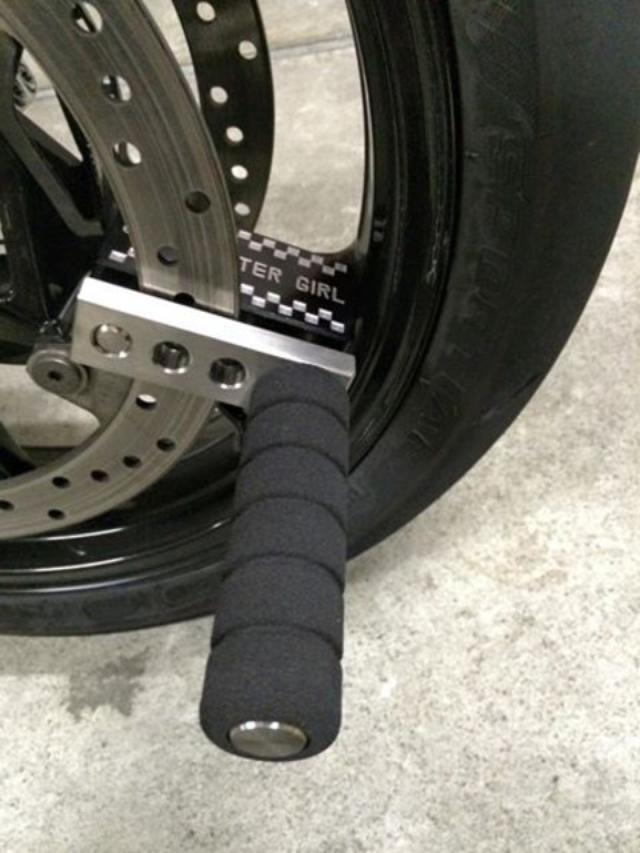 画像4: 超頑丈そうなバイクロックを頂きました!(福山理子)