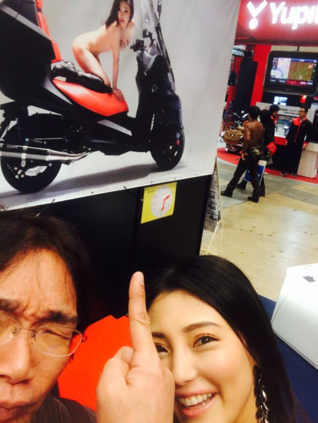画像9: 福山理子の“いまさらモーターサイクルショー2014” (その15・最終回バイク業界を盛り上げたい。)