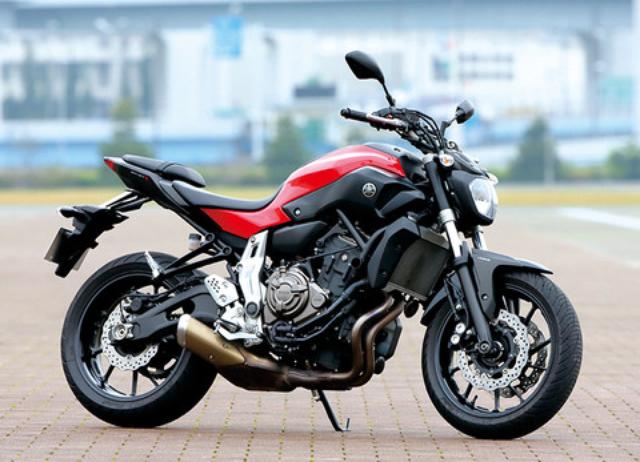 画像: YAMAHA MT-07 ABS 69万9840円/74万9520円(ABS)