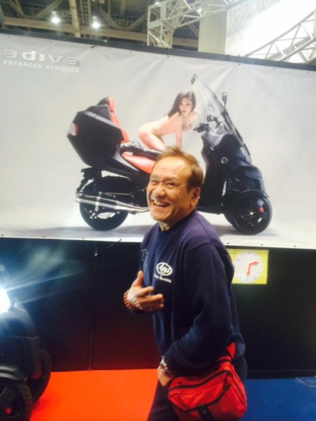 画像3: 福山理子の“いまさらモーターサイクルショー2014” (その15・最終回バイク業界を盛り上げたい。)