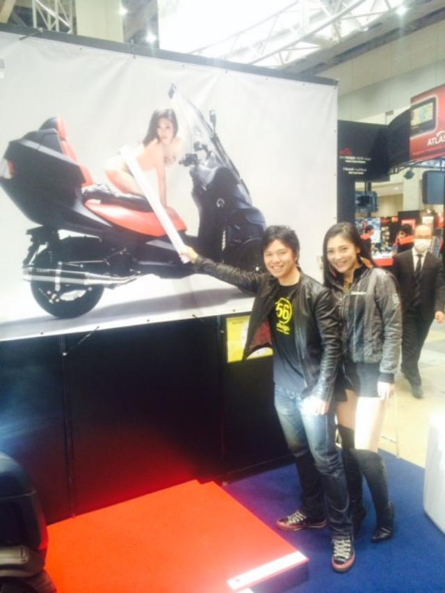画像6: 福山理子の“いまさらモーターサイクルショー2014” (その15・最終回バイク業界を盛り上げたい。)