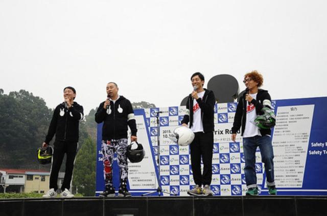 画像: 今回、参加したメンバーは、リーダーのレイザーラモンRGさん、チュートリアルの福ちゃん とろサーモン村田さん、カナリヤのボン溝黒さん。村田人気が爆発したなぁ!(笑