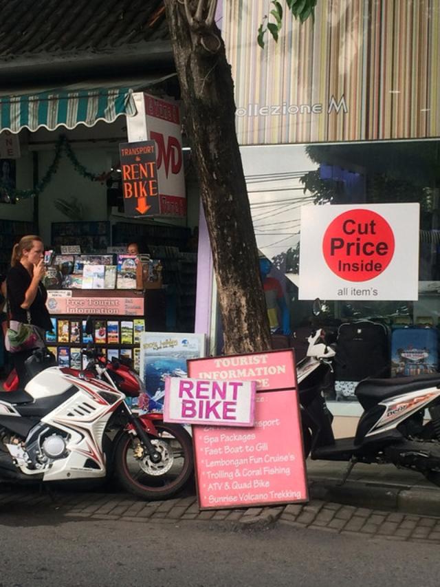 画像5: バリのレンタルバイク事情を、ちょっとだけお届け(福山理子)
