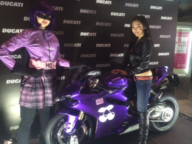 画像3: DUCATIと盛り上がろうぜ!(福山理子)