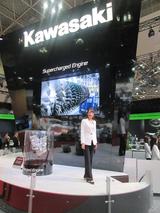 画像1: <理子の東京モーターショー2013見聞録>(カワサキ編 その2)