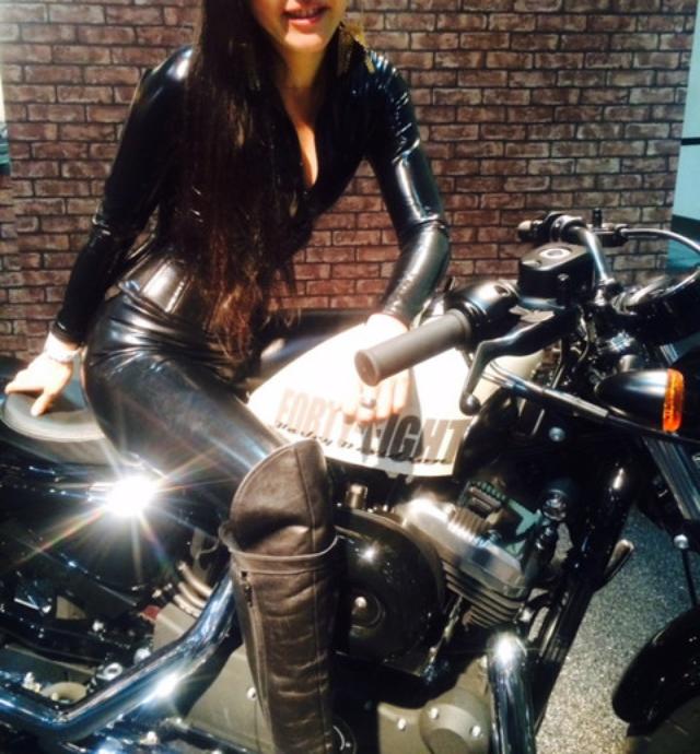 画像5: 福山理子の“いまさらモーターサイクルショー2014” (その8ハーレーブース)
