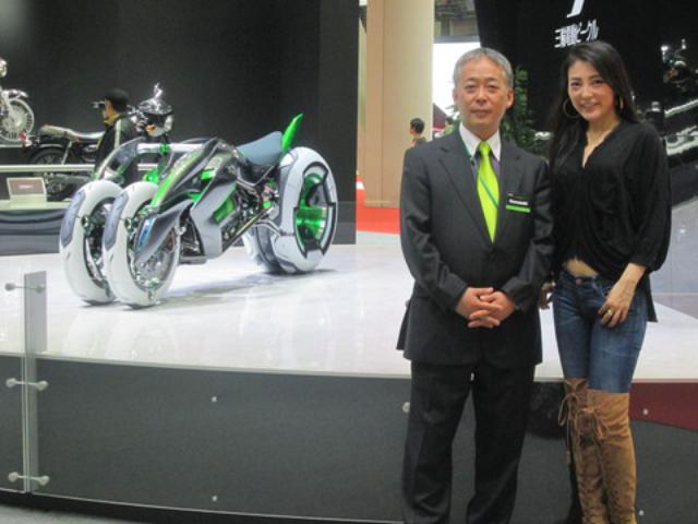 画像9: <理子の東京モーターショー2013見聞録>気になり過ぎちゃった1台!(カワサキ編 その1)