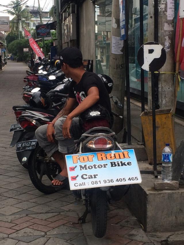 画像2: バリのレンタルバイク事情を、ちょっとだけお届け(福山理子)