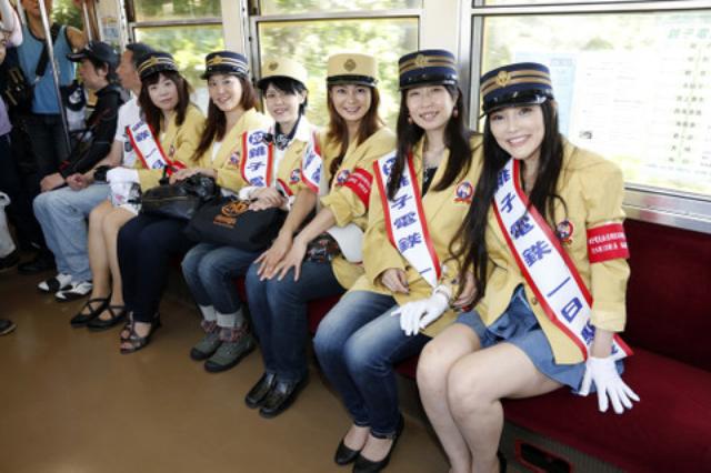 画像2: 卍固めサービスも! 「銚子電気鉄道開業90周年イベント×バイク」が開催されました!※画像追加