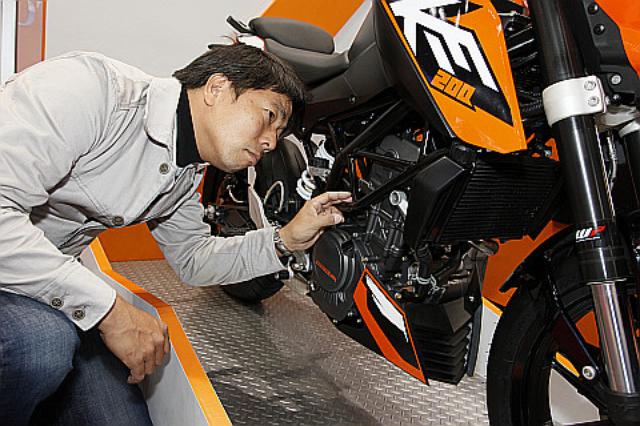 画像: The 200DUKE was displayed at TMS. No...I ‘m not regretting that!!