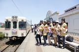 画像5: 卍固めサービスも! 「銚子電気鉄道開業90周年イベント×バイク」が開催されました!※画像追加