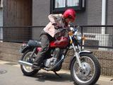 画像1: SR400乗っちゃった!