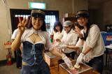 画像: ↑写真は「90周年イベント」犬吠駅での手焼き体験中。楽しくて美味しいよ。