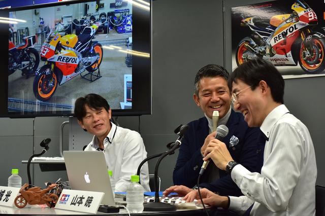 画像: 左から設計者の古谷隆久さん、宮城光さん、司会の山本暁さん