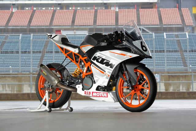 画像: もて耐では台数増えています! KTMのRC250…も300ccにしていいってことになるね。