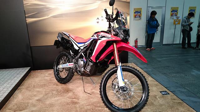 画像: ホンダのCRF250ラリーです! 前回より各部が煮詰められていて、市販化の期待度も高まってます!