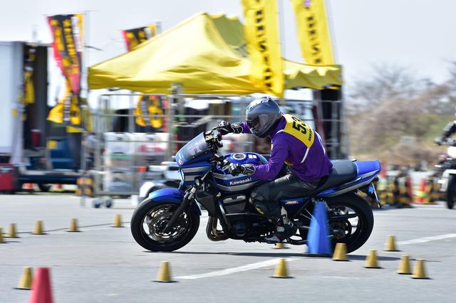 画像9: 注目のダンロップタイヤワンメイク化初戦、最高峰・A級は大接戦に! オートバイ杯ジムカーナ第1戦