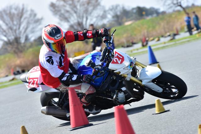 画像21: 注目のダンロップタイヤワンメイク化初戦、最高峰・A級は大接戦に! オートバイ杯ジムカーナ第1戦