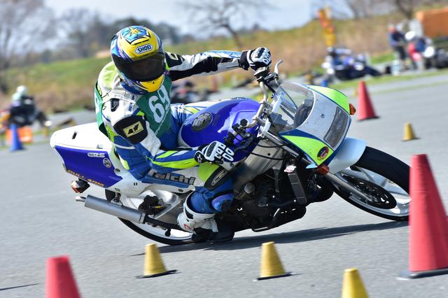 画像19: 注目のダンロップタイヤワンメイク化初戦、最高峰・A級は大接戦に! オートバイ杯ジムカーナ第1戦