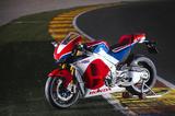 画像: ワークスマシン、RC213V-Sそのままのフォルム。ドライカーボン製のボディパネルは、保安部品装着等に合わせて若干のモディファイが施されているが、基本的にオリジナルの213Vのフォルムに忠実に作られたもの。