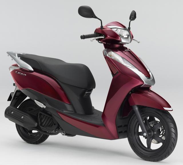 画像1: HONDA リード125(キャンディーノーブルレッド) ■価格:29万3760円