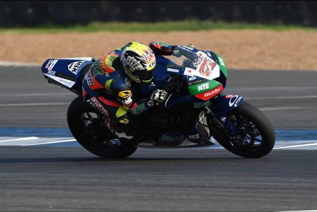 画像2: アジア選手権SS600クラスのレース1で初優勝!