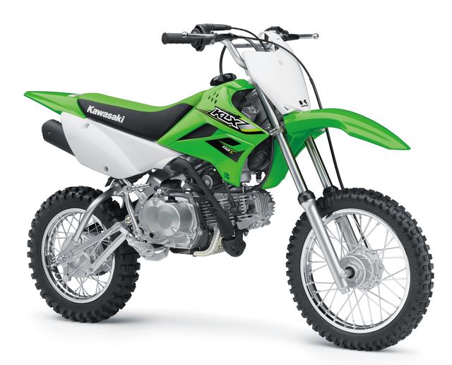 画像: KAWASAKI KLX110L(2017年モデル) ■価格:26万6760円 ■発売予定日:2016年7月1日