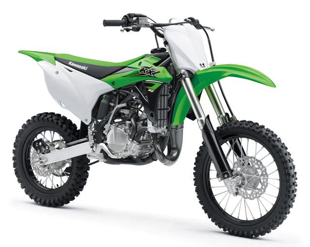 画像: KAWASAKI KX85(2017年モデル) ■価格:36万9360円 ■発売予定日:2016年7月1日