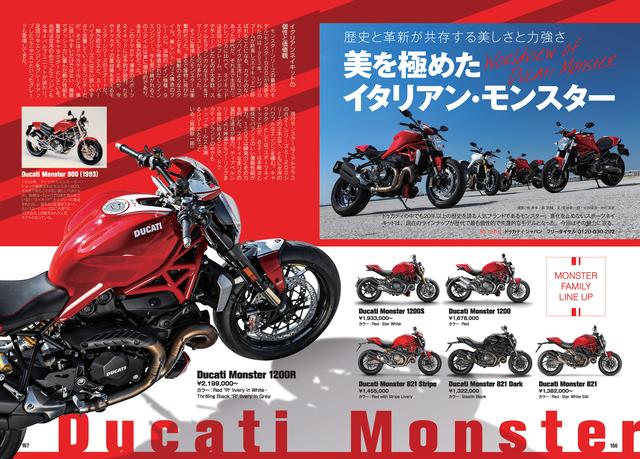 画像: DUCATI の人気ブランド「モンスター」。その魅力をお届け!