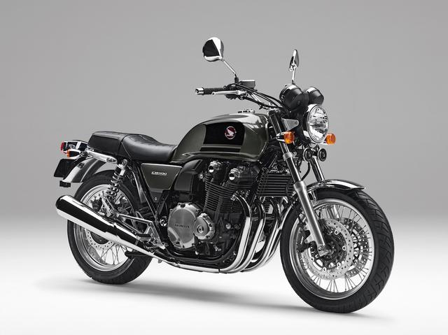 画像: H008 HONDA CB1100EX/ABS/ABS E Package/SE ■価格:113万4000円/118万4760円/125万2800円/120万960円 スポークホイール装備のCB1100EXにも限定車が登場。チタニウムブレードメタリックのボディカラーにはブラックメタリックのタンクグラフィックが組み合わされ、モノトーンのシックな色調にまとめられている大人のための1台。