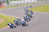 画像: こんな感じです ヘルメットだけ各ライダー違うのね…