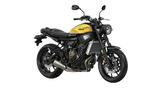 画像: Y019 YAMAHA XSR700 ■価格:欧州モデル(日本国内未導入) レトロなスタイルと最新のテクノロジーを融合させる「Faster Sons」コンセプトに基づき、MT-07ベースに開発されたヘリテイジスポーツ。アルミ製タンクカバーなど金属製パーツを各部に多用した豪奢な容姿。日本国内導入は未定。