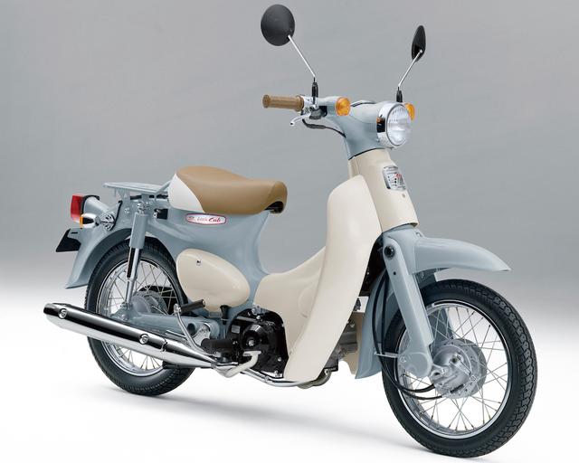 画像: H071 HONDA LITTLE CUB ■価格:21万6000円/23万7600円(セル付き) スチール製アンダーボーンフレームを採用する往年のスーパーカブのスタイルとメカニズムを継承。小径ホイールによる愛らしいスタイルと共に、“国内生産”されていることでも注目されている。