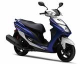 画像: Y053 YAMAHA CYGNAS X SR ■価格:30万7800円 歴代4代目となる現行モデルはフレーム、フロントフォーク、リアアームが一新され、従来モデル比4㎏の軽量化を実現。FI仕様の124cc空冷単気筒エンジンは、吸排気系や各部の見直しでトルク特性や加速性能、燃費が向上した。