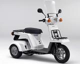 画像: H075 HONDA GYRO X/CANOPY ■価格:38万9880円(スタンダード)/36万8280円(ベーシック)/53万8920円(キャノピー) 3輪ビジネススクーターとして、さまざまな用途に活用されているジャイロX。スクリーンと前後キャリアを装備したスタンダードと、装備を簡素化したベーシックの2タイプを用意。