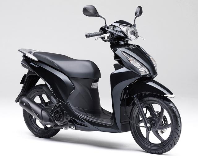 画像: H057 HONDA DIO110 ■価格:22万8960円 昨年初のフルモデルチェンジを受け、フリクションを減らしアイドリングストップ機構も備えるeSP空冷エンジンで燃費を向上。新開発フレームで安定性も高め、スタイリングも上質になった。
