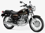 画像: S025 SUZUKI ST250E TYPE ■価格:48万4920円 オーソドックスなスタイルと落ち着いた操縦性に加え、燃費性能や始動性、信頼性に優れる空冷単気筒を積んだベーシックモデル。コミューター的用途に適した扱いやすさも備える。