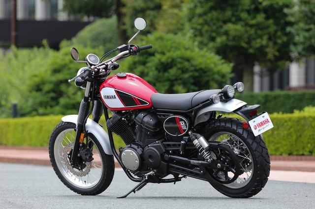 画像4: ヤマハのヘリテイジ・スポーツ「SCR950」