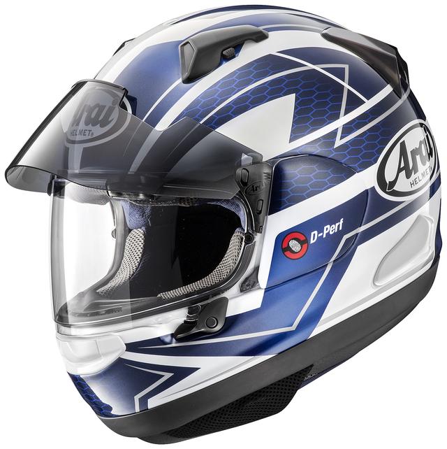 画像1: アライヘルメット ASTRAL-X CURVE(BLUE) ■価格:6万2640円(税込)