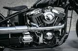 画像: S&S エヴォリューションスタイルエンジンに、ミクニ製HSRキャブレターをセット。車体各部にEFI車と同様のセンサーを設置。点火時期をコントロールすることで、現代の排ガス規制に対応しながら、キャブレター特有の乗り味を実現している。