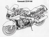 画像: ライダーを含めた空力特性の追求から生まれた、グラマラスな外装に覆われるフレームとエンジンは、当時の1100ccとしてはかなりコンパクト。タンク下のかなりのスペースをエアクリーナーが占めていることもわかる。
