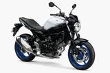画像: SUZUKI SV650 ABS 発売日:2016年8月11日 価格:738,720円 カラー:パールグレッシャーホワイト(白)