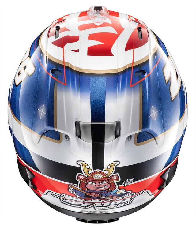 画像2: MotoGPライダー、D・ペドロサ選手の新型レプリカヘルメットが発売に!