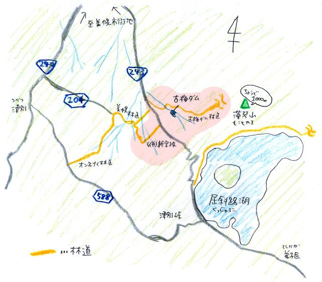 画像: このピンクで囲ってあるところだけ行ってみました