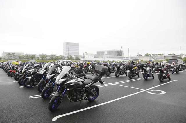 画像2: 悪天候にも関わらず、大勢のMTオーナーが集結!